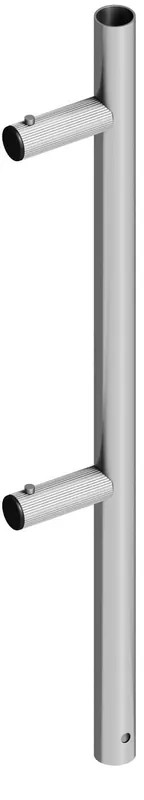Echt Layher Steigtechnik Geländerstiel Aluminium 1 m
