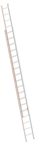 Top-Angebot Layher Steigtechnik Schiebeleiter TOPIC 1035  Sprossenanzahl: 2 x 18