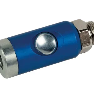 Pneutec Sicherheitskupplung drehbar 70 mm, SW 22 Druckluftanschluss: 3/8 Zoll AG Preisknaller