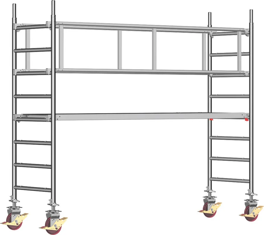 Super-Preis Layher Steigtechnik Fahrgerüst Uni Standard P2, 3,20 m