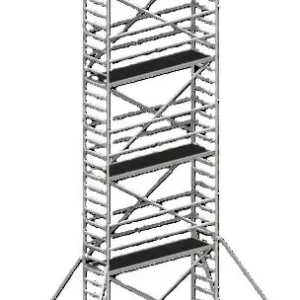 Expressversand Layher Steigtechnik Fahrgerüst Uni Standard P2 m.Uni-Telegeländer + Gerüststütze 10,20 m