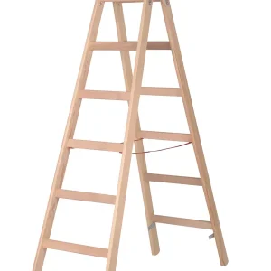 Direkt Vom Hersteller HYMER Sprossenstehleiter Holz SC 40 Sprossenanzahl: 2 x 12 Sprossen