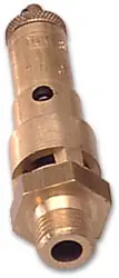 Neu Im Sortiment ELMAG Sicherheitsventil, AG 1/4 Zoll, Messing  Betriebsdruck: 16 bar