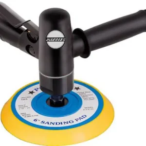 Heißes Angebot Pneutec Winkelpoliermaschine UT8769 mit Klettteller, 3.000 U/min