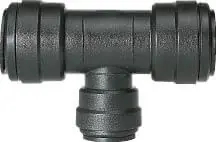 Pneutec Steckverbinder T-reduziert 5 Stück Durchmesser: 22 mm Letzte Chance