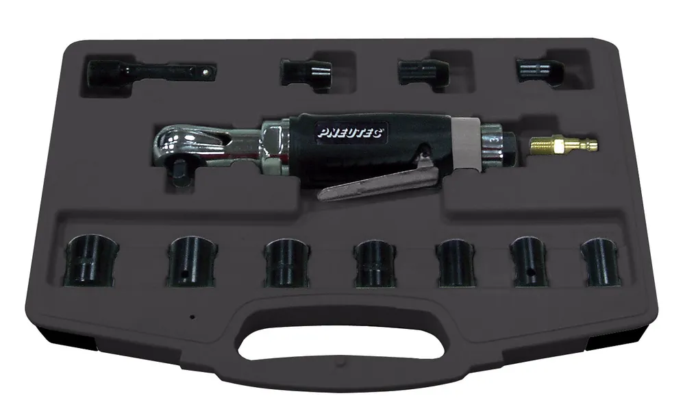 Nur Heute Pneutec Ratschenschrauber-Set UT8001BS 3/8 Zoll