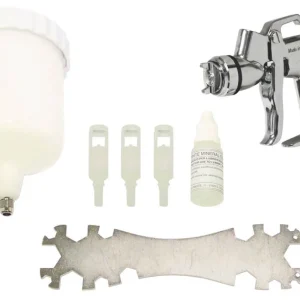 Bestseller ELMAG Farbspritzpistole 10011 HTR SR Set mit Düsensatz 1,5 mm