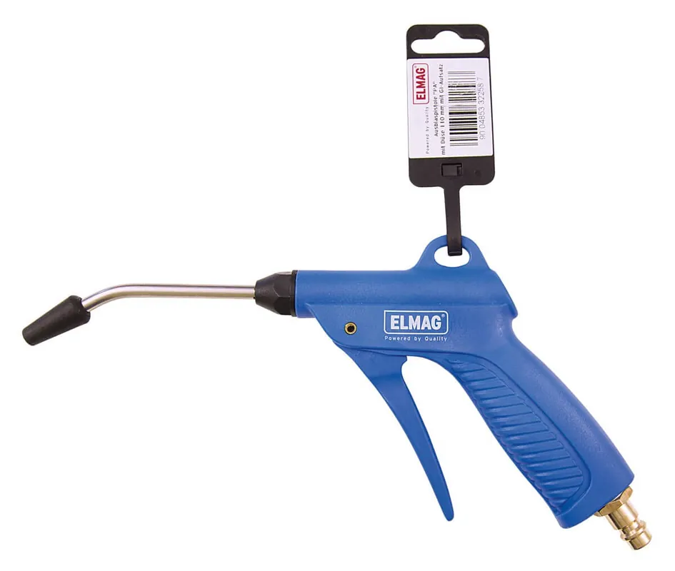Neuheit ELMAG Ausblaspistole PA mit Düse 110 mm mit GI-Aufsatz