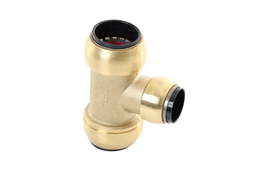 ELMAG T-Reduzier-Steckverbinder Messing -SharkBite- für Rohr Durchmesser: 28 mm auf 22 mm Sale