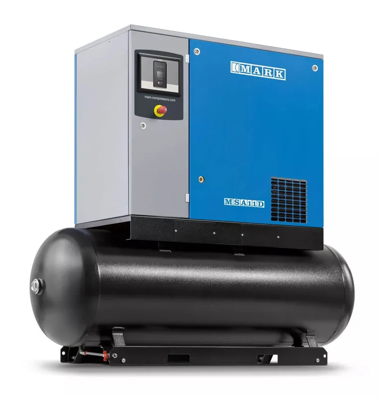 Preisknaller ELMAG MARK-Schraubenkompressor 7,5D, 500 l,mit Trockner Betriebsdruck: 13 bar