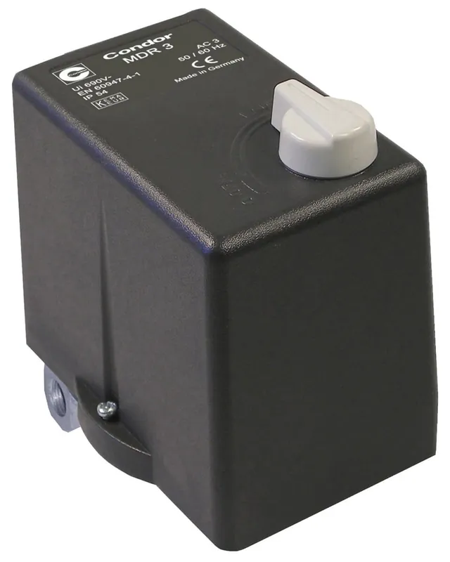 ELMAG Druckschalter CONDOR MDR 3 EA-16 bar, 400 Volt 6,3 - 10 A Expressversand