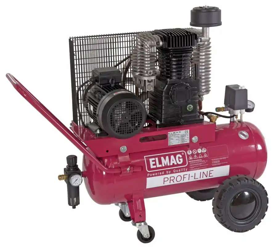 ELMAG Kompressor Profi-Line EUROCOOL PL 600-10-50 D, fahrbar Highlight