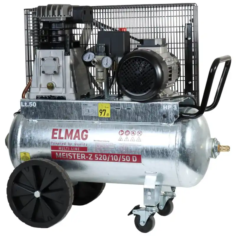 ELMAG Kompressor MEISTER-Z verzinkt 480/10/50 W Online Kaufen