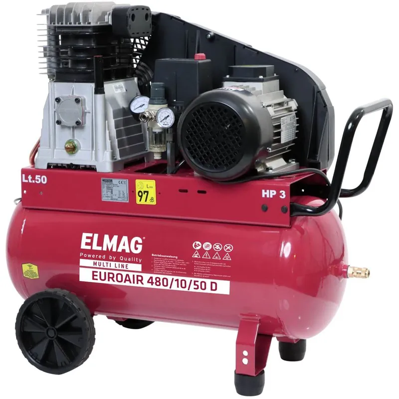 Günstig ELMAG Kompressor EUROAIR 480/10/50 W