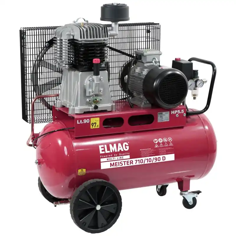 Echt ELMAG Kompressor MEISTER 710/10/90 D