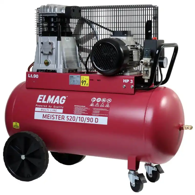 Letzte Chance ELMAG Kompressor MEISTER 520/10/50 D