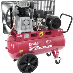 Versand Am Gleichen Tag ELMAG Kompressor MEISTER 520/10/50 D