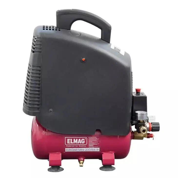 Knallerangebot ELMAG Kompressor EUROAIR MINI 200/8/6 W - SET-AKTION