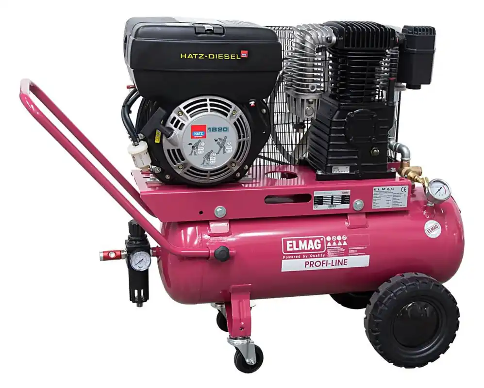 ELMAG Motorkompressor Profi-Line DIESEL 600-15-100 Neue Ware