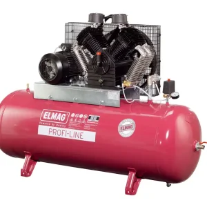 Preisreduziert ELMAG Kompressor Profi-Line EUROCOOL PLH 1450-15-500 D, 15 bar, Hochdruck, stationär