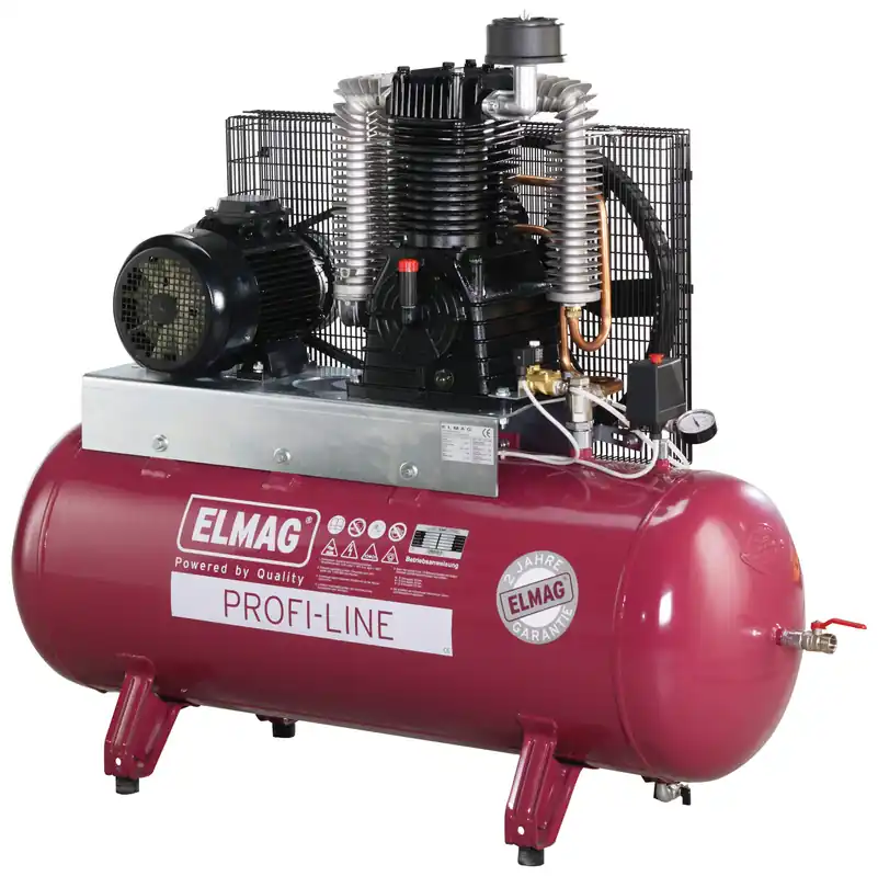 Direkt Vom Hersteller ELMAG Kompressor Profi-Line EUROCOOL PLH 1080-15-500 D, 15 bar, Hochdruck, stationär