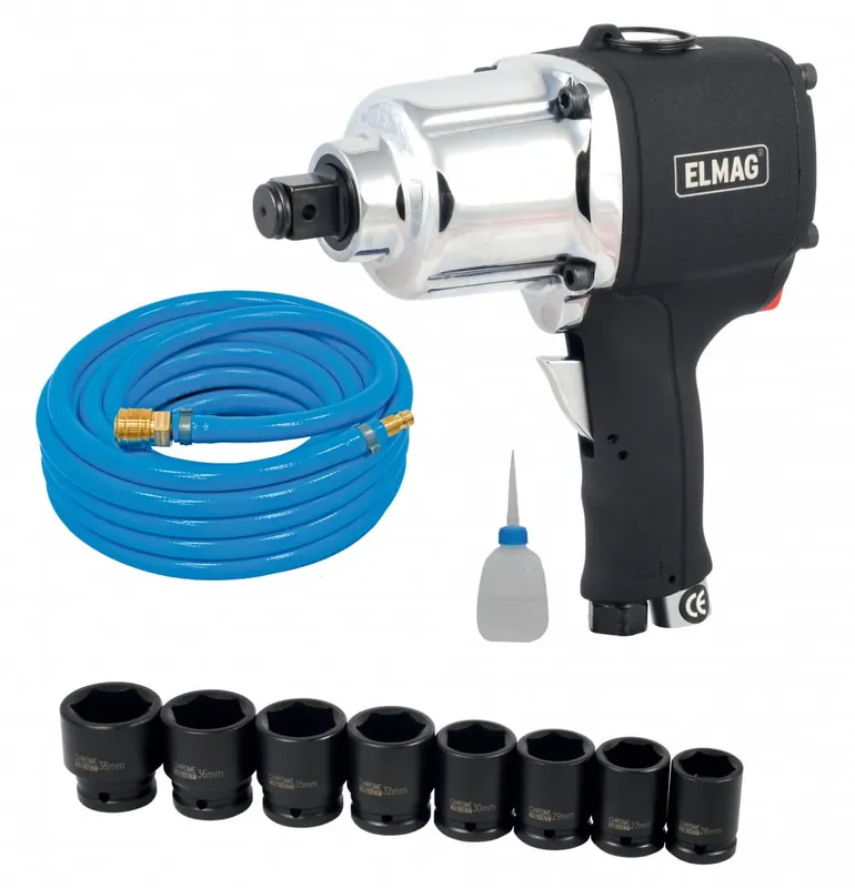 Begrenztes Angebot ELMAG Druckluft-Werkzeugpaket EPS 110
