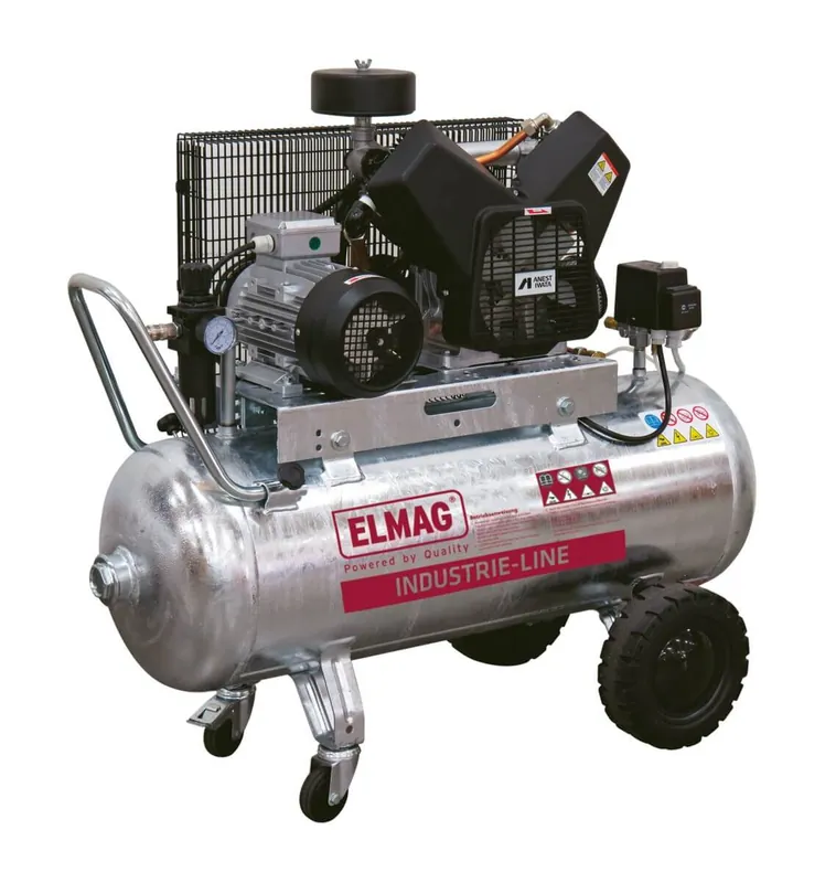 Bestpreis ELMAG Kompressor Industrie-Line ölfrei IL 750-10-270 D verzinkt