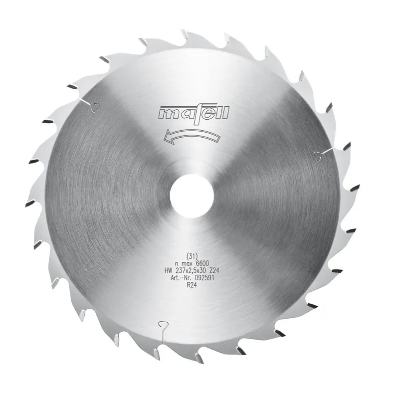 Markenware MAFELL Sägeblatt-HM 237 x 1,8/2,5 x 30 mm  Zahnanzahl: 24 Zähne WZ