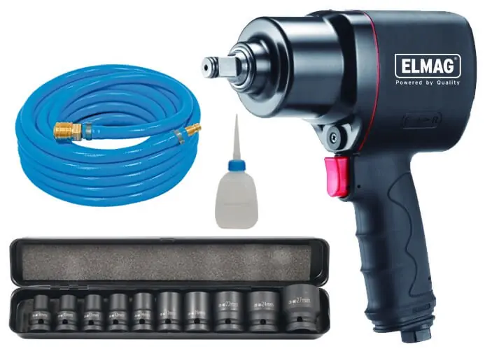 Beliebt ELMAG Druckluft-Werkzeugpaket EPS 105