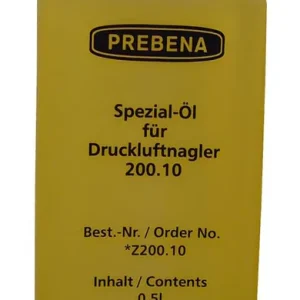 PREBENA Spezialöl 1 l für Druckluftnagler Begrenztes Angebot