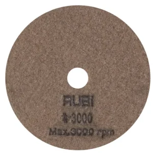 Markenprodukt Rubi Diamantpad Ø 100 mm Trockenpolitur Körnung: K3000