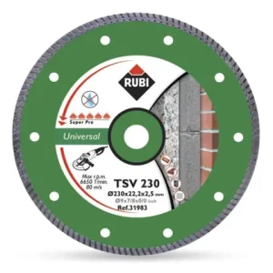 Rubi Turbo-Diamanttrennscheibe TSV PRO Durchmesser: 230 mm Neue Kollektion