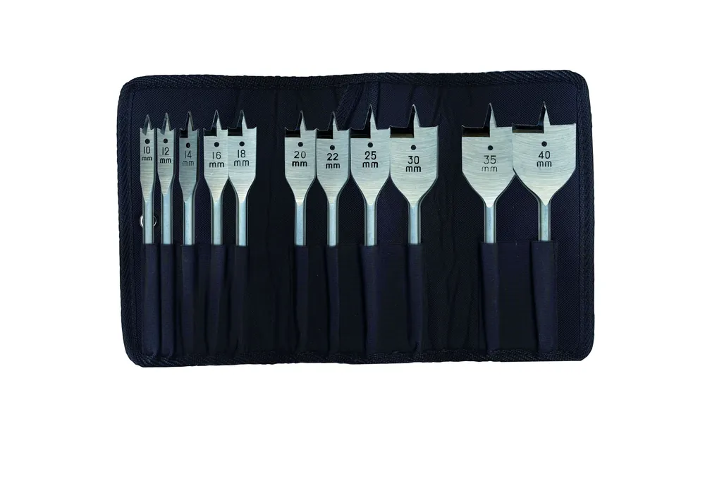 Geprüft Heller QuickBit Flachfräsbohrer-Set 11-teilig