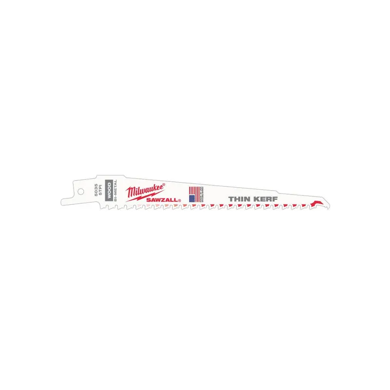 Ausverkauf Milwaukee Säbelsägeblatt Demontage Universal  Größe: 300 x 5 mm, 5er Pack