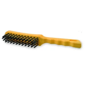 Echt Osborn Handstielbürste 140x280 mm,Messing gewellt 0,20 mm Ausführung: 4-reihig