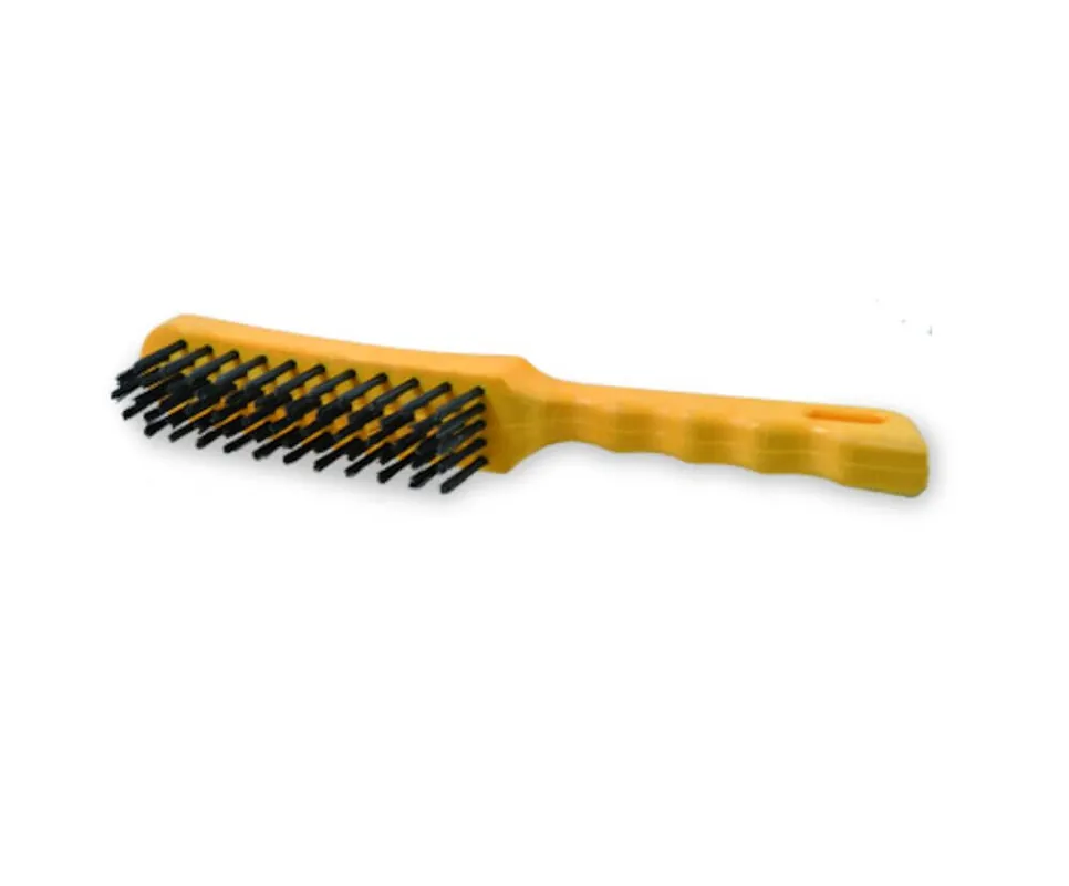 Echt Osborn Handstielbürste 140x280 mm,Messing gewellt 0,20 mm Ausführung: 4-reihig