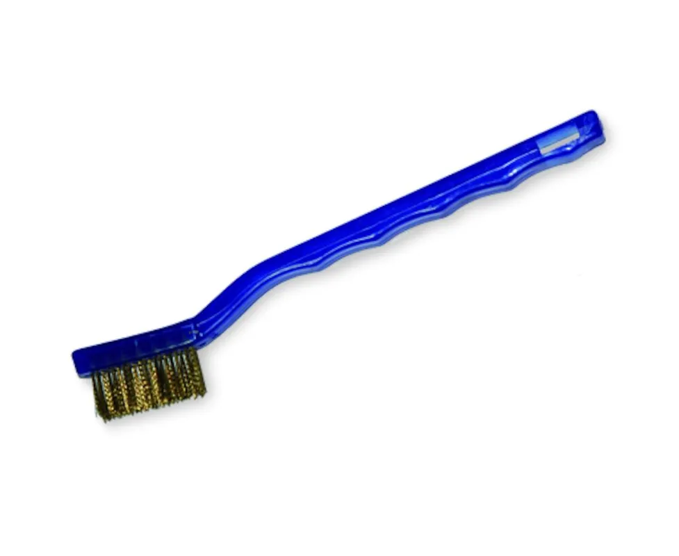 Highlight Osborn Zündkerzenbürste 3-reihig 180 mm, Messingdraht gewellt 0,20 mm