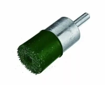Markenprodukt Osborn Pinselbürste gewellter Stahldraht,kunststoffgebunden Durchmesser: 31 mm, Drahtlänge 23 mm