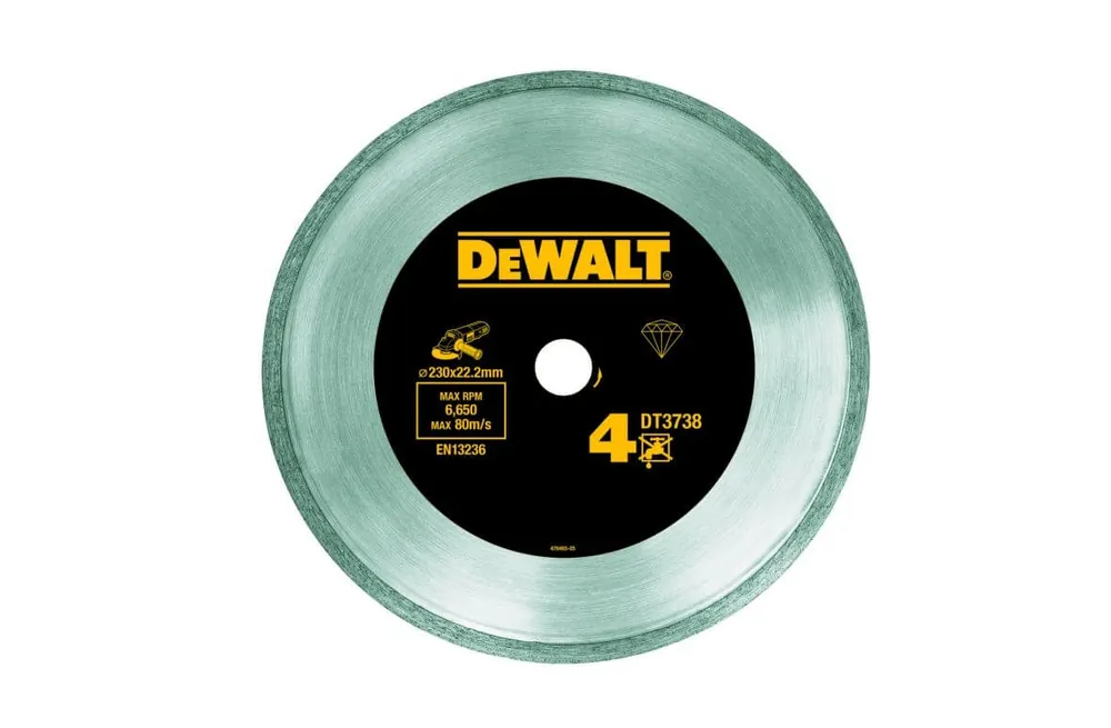 DeWALT Diamant-Trennscheibe Fliese Gesintert HP4 125 mm Bestseller