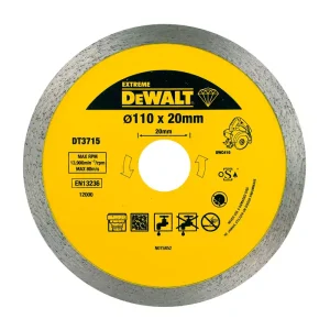 DeWALT Diamant-Trennscheibe EXTREME® Granit 110 mm für DWC410 Top-Angebot