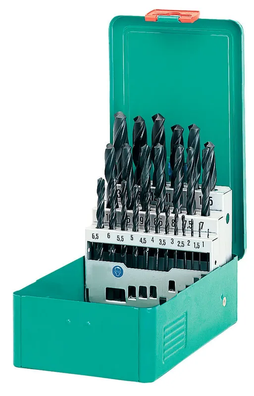 Sofort Bestellen Heller HSS-R Stahlbohrer-Set 25-teilig