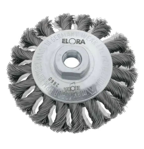 ELORA Zopf-Kegelbürste ELORA-2860 mit Innengewinde, Ø 100 mm Wochenendangebot