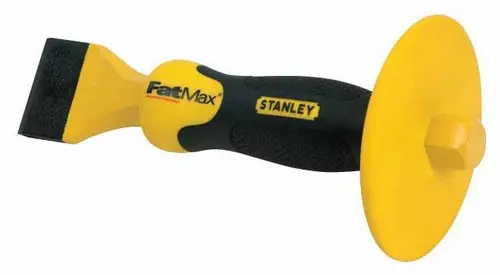 Markenprodukt STANLEY FatMax® Maurermeissel mit Handschutz 45 x 250 mm