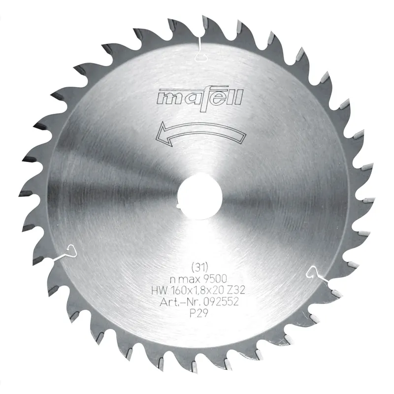 Angebot MAFELL Sägeblatt HM 160x1,2/1,8x20 mm Ausführung: 32 Zähne WZ