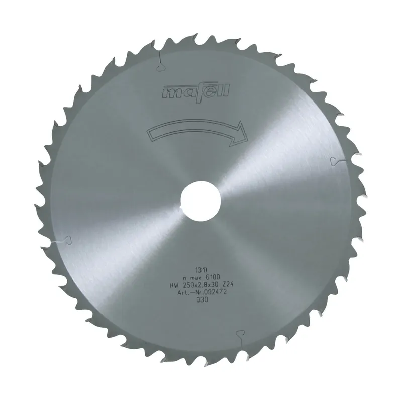 Letzte Chance MAFELL HM Sägeblatt 250 x 30 mm für Erika 85 Ec Ausführung: 250 x 1,8/2,8 x 30 mm, 24 Zähne WZ