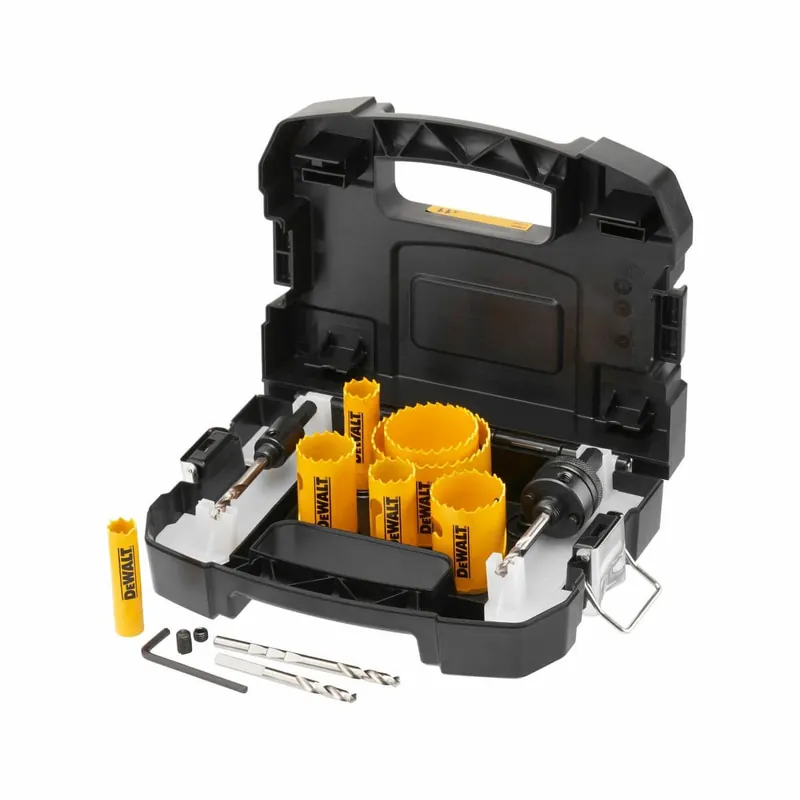 Markenprodukt DeWALT Lochsägen-Set BIM Elektriker 11-teilig