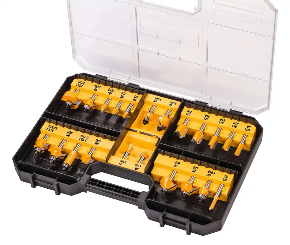 DeWALT Fräser-Set 22-tlg. Sonderaktion