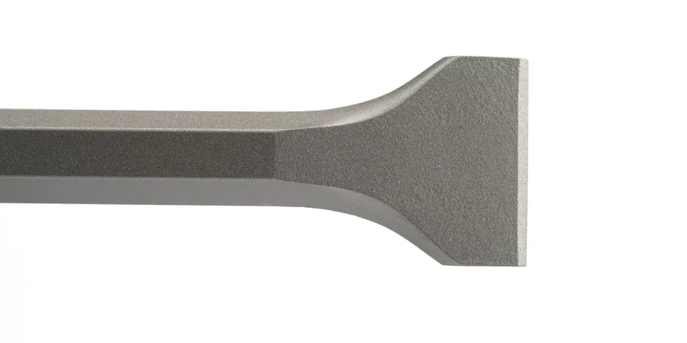 Preiswert SOLIDA Breitmeißel 75 x 360 mm, Rundschaft 27 x 80 mm und Bund 25 x 34 mm