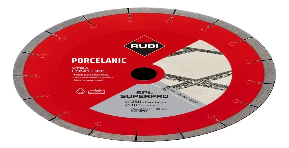 Begrenztes Angebot Rubi Diamanttrennscheibe SPL 250 EXT SUPERPRO Durchmesser: 250 mm