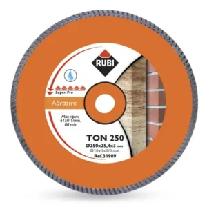 Abverkauf Rubi Turbo-Laser-Diamantscheibe TON 250 SUPERPRO Durchmesser: 250 mm